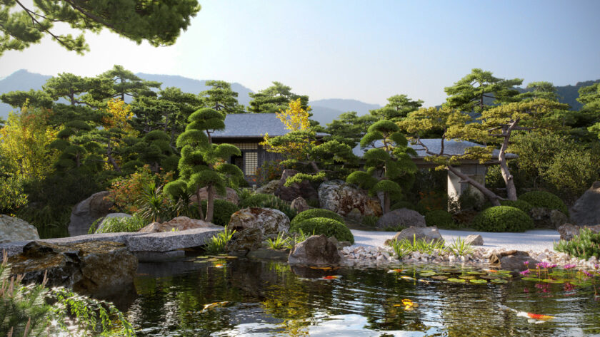 Collection 06 - Japanese Garden (3D Model)