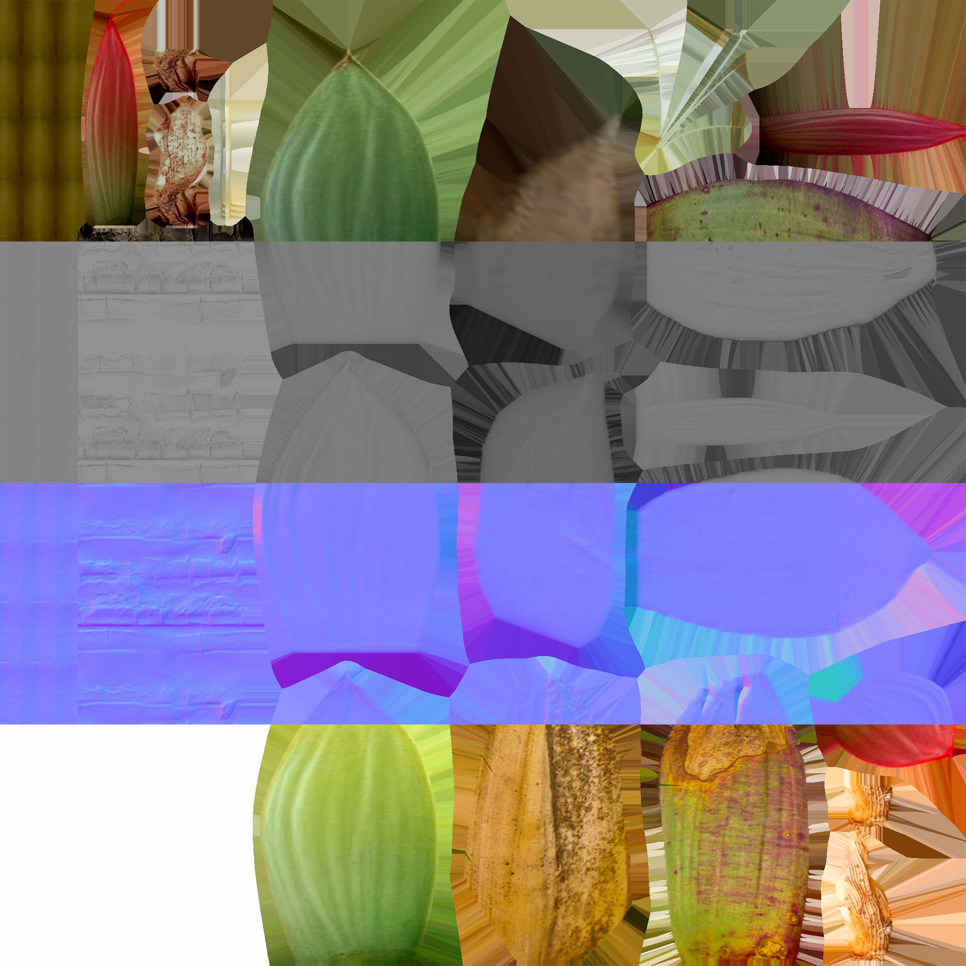 Alcantarea imperialis - Giant Bromeliad - Imperial Bromeliad 01 (3D Model) - Image 4