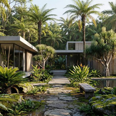 Collection 41 - Tropical Garden (3D Model)